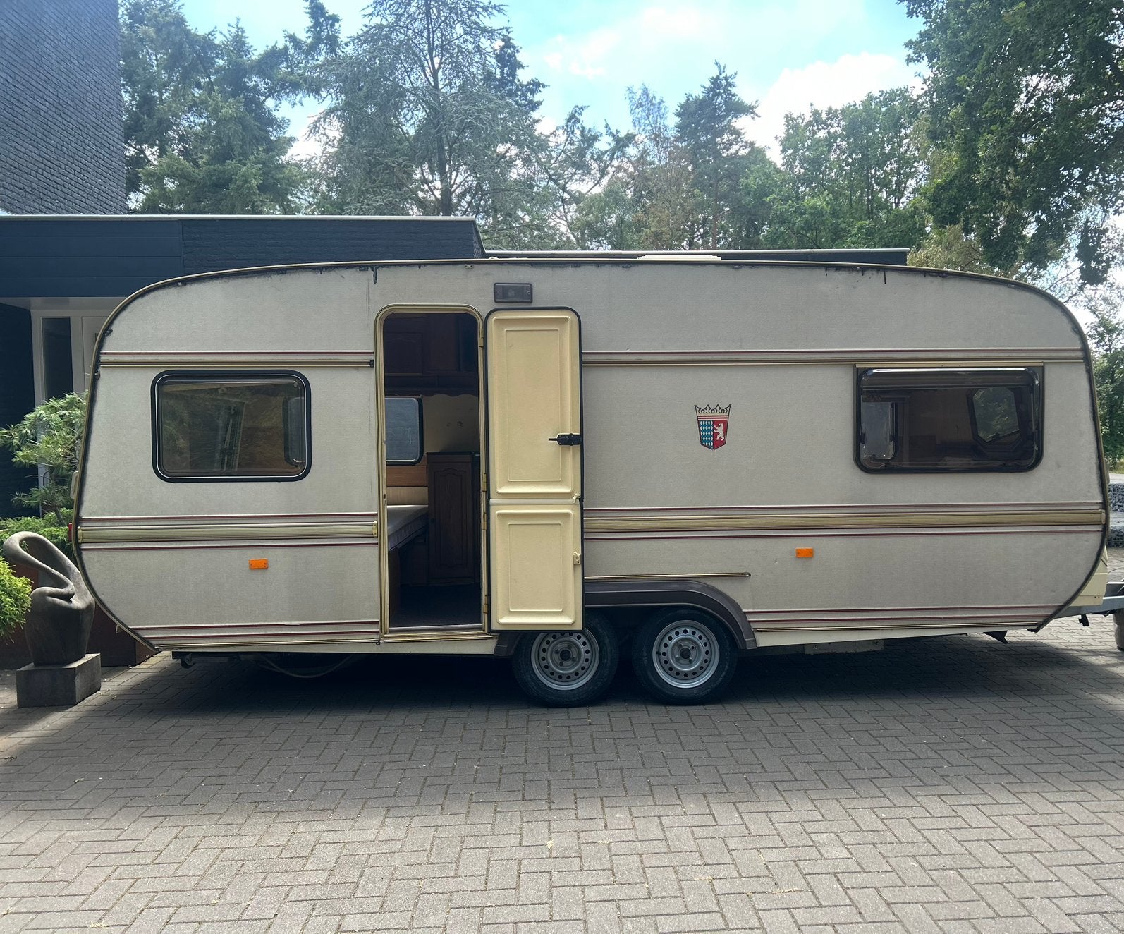 Mooie nette tabbert caravan, Rondzit, Tabbert, Bedrijf, Tot en met 4