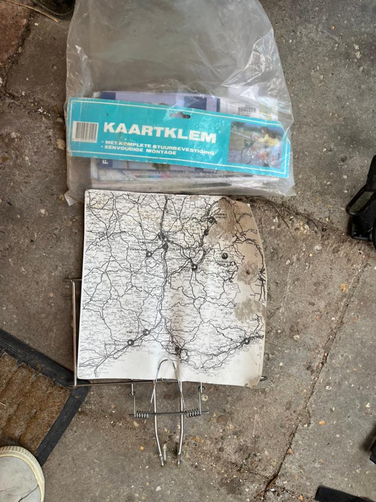 Fietsen kaart houder klem, Ophalen of Verzenden
