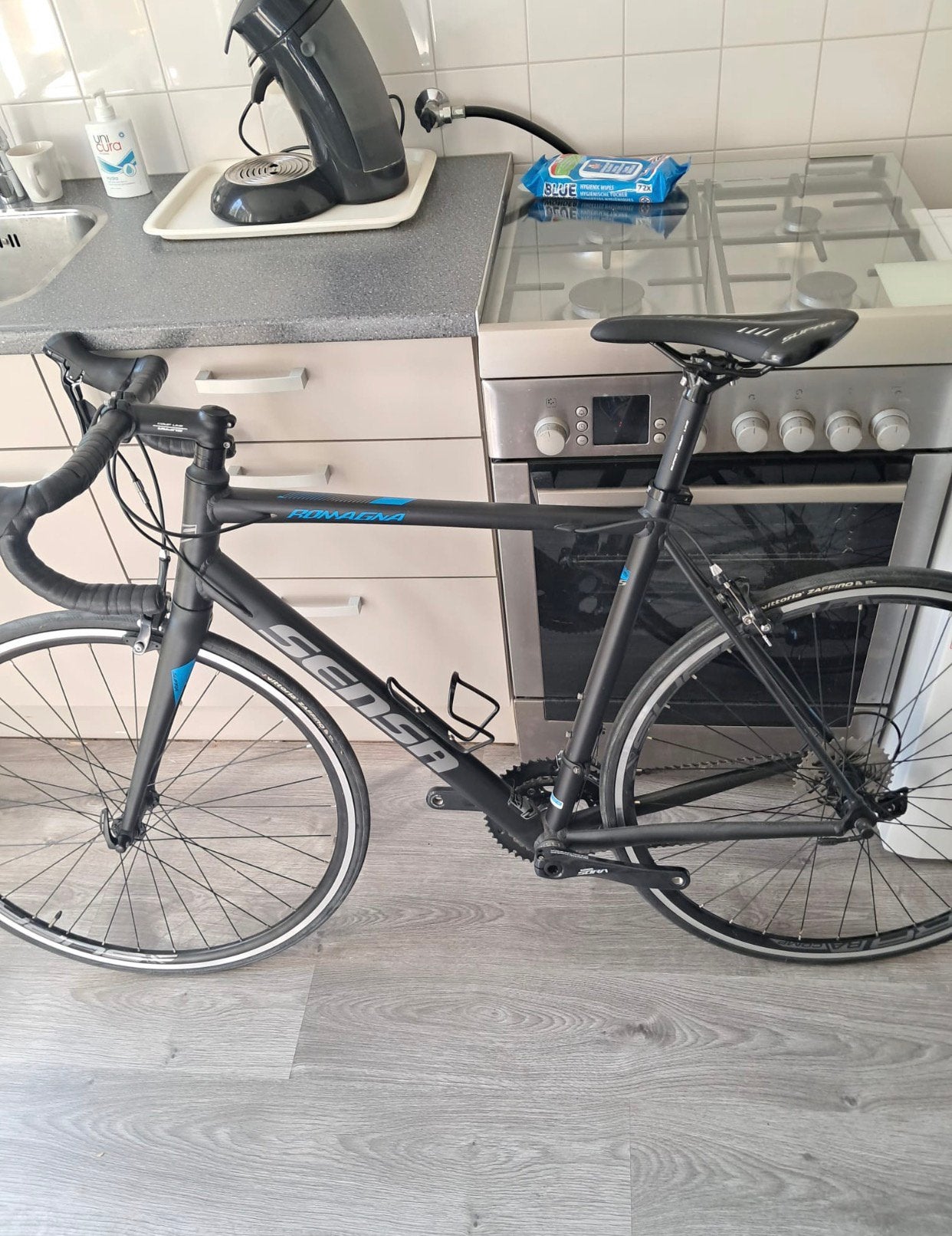 Sensa romagna coursefiets Framemaat 55, Zo goed als nieuw, Meer dan 20 versnellingen, 53 tot 57 cm, Ophalen