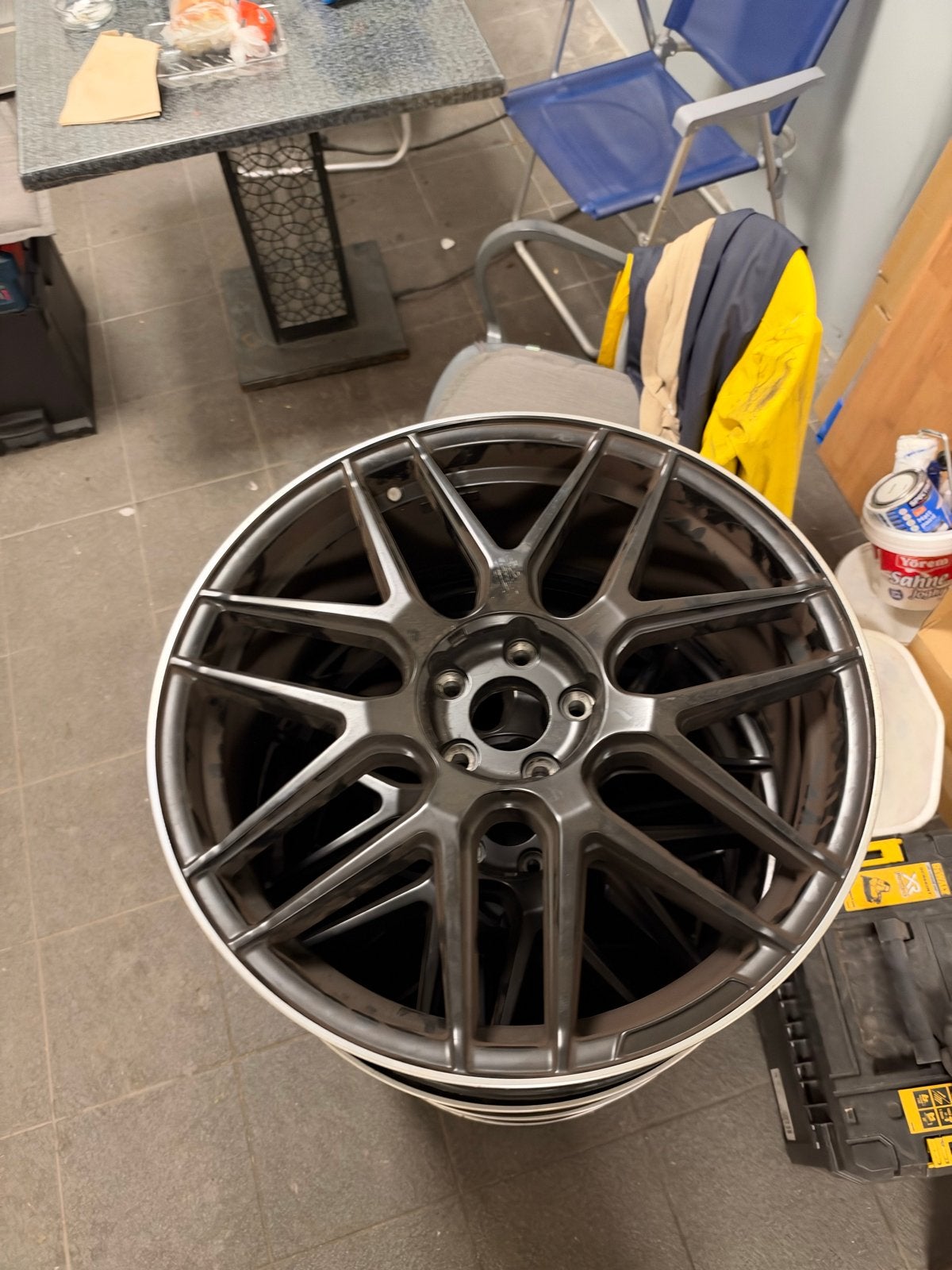 Set 20 inch AMG velgen, Auto-onderdelen, Gebruikt, Velg(en), 235 mm, Zomerbanden