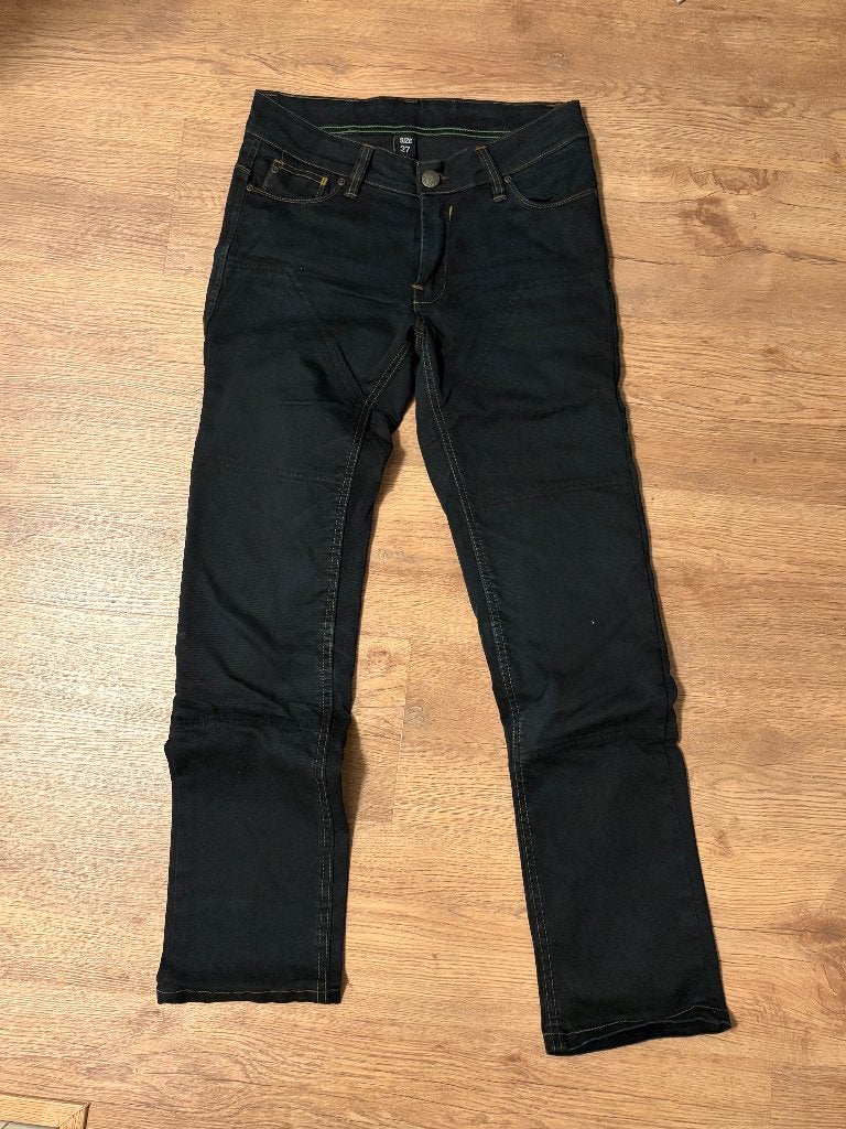 Motorbroek jeans motorspijkerbroek maat 27 kevlar, Motoren, Ophalen of Verzenden, Tweedehands, Broek | textiel, RW