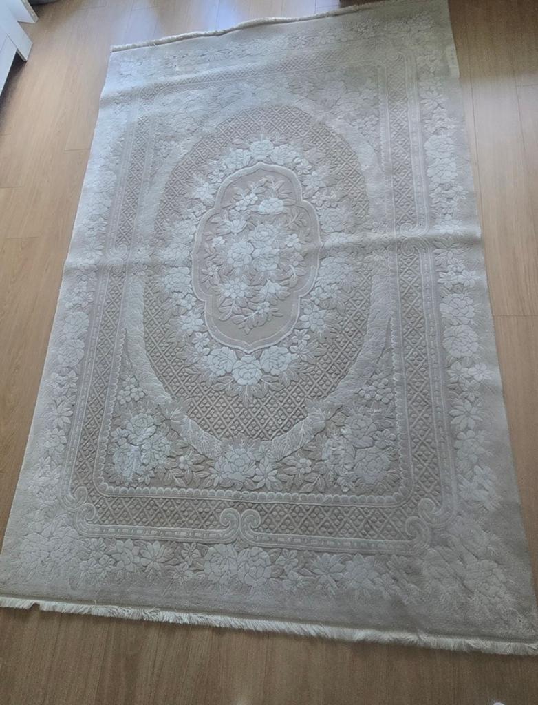 Prachtige Angora Tapijtenset / Lopers (5-delig), Huis en Inrichting, Stoffering | Tapijten en Kleden, 200 cm of meer, Zo goed als nieuw