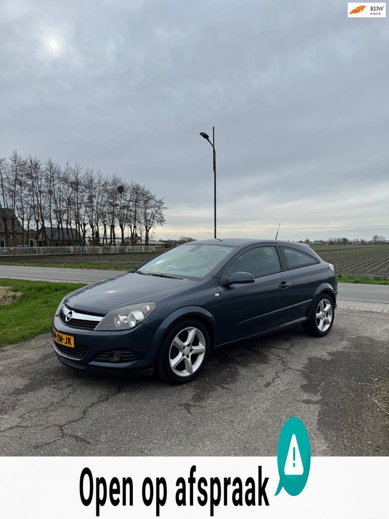 Opel Astra GTC 1.6 Temptation Airco, Cruisecontrol, Trekhaak, Voorwielaandrijving, 15 km/l, Gebruikt, 4 cilinders