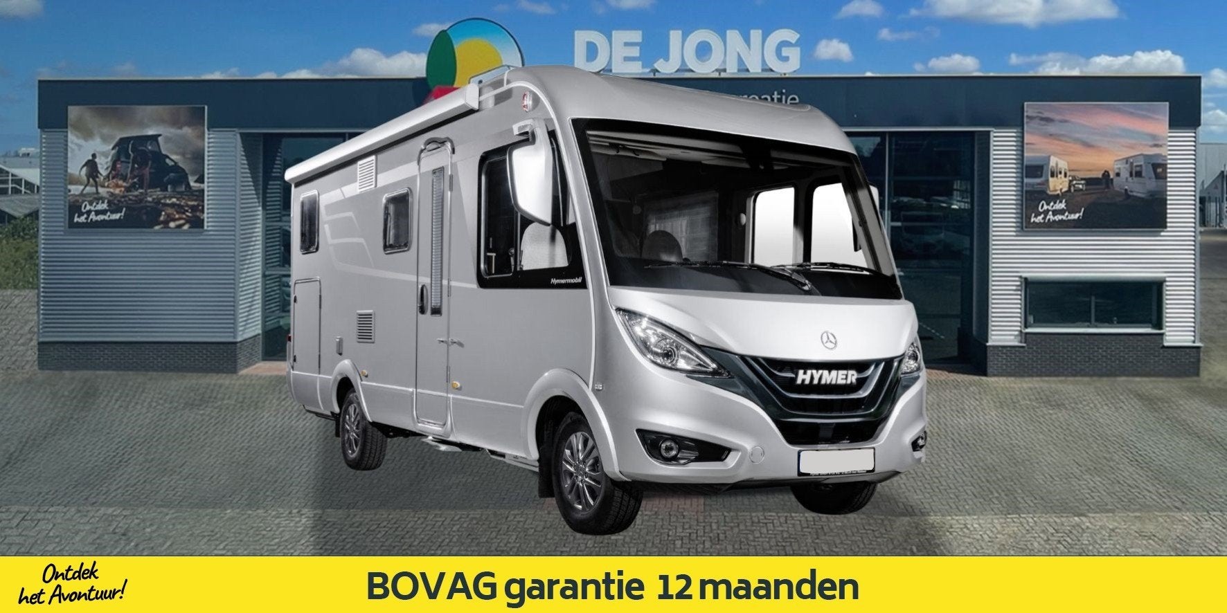 Hymer B MC I 580 Mercedes (bj 2022), 6 tot 7 meter, Bedrijf, Diesel, Hymer