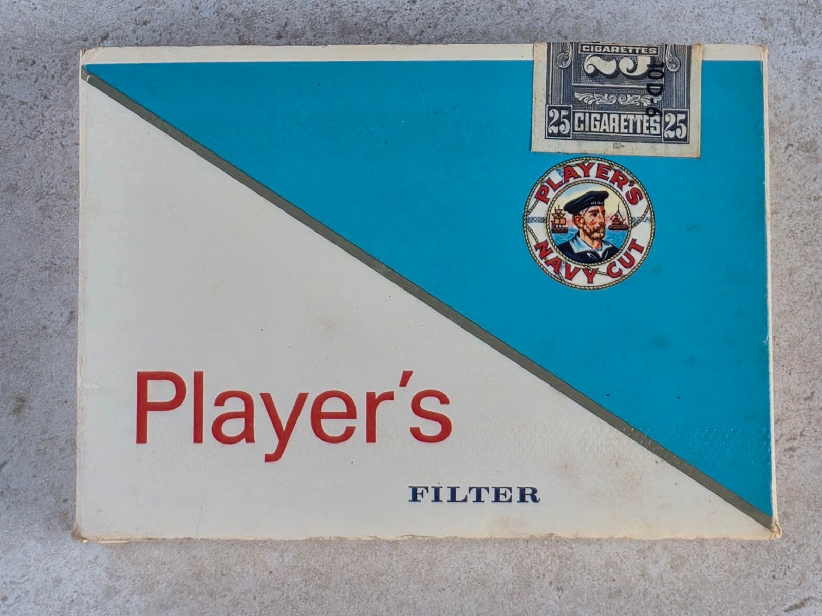 Player's Navy Cut Cigarettes doosje vol, Verzamelen, Blikken, Ophalen of Verzenden, Overige