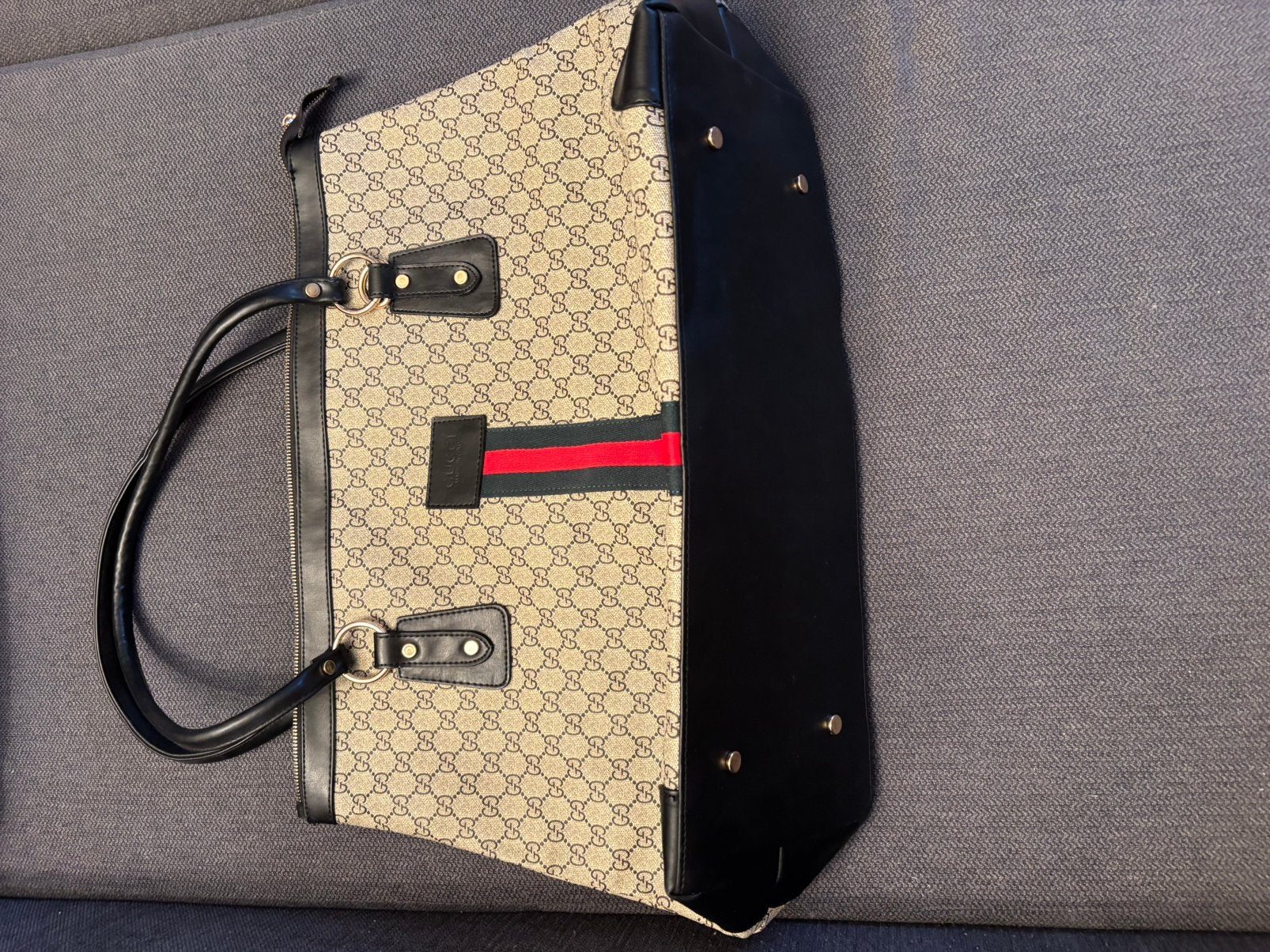 Weekend Gucci Tas Nieuw Compleet, Ophalen, 40 tot 60 cm, 30 cm of meer, Beige