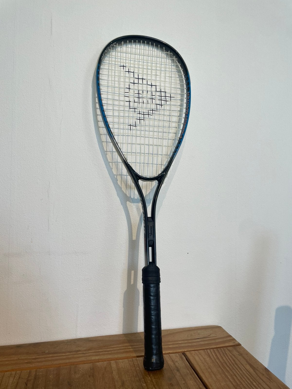 Dunlop Power Master Squashracket met Tas, Sport en Fitness, Squash, Ophalen of Verzenden, Zo goed als nieuw, Racket, Met hoes