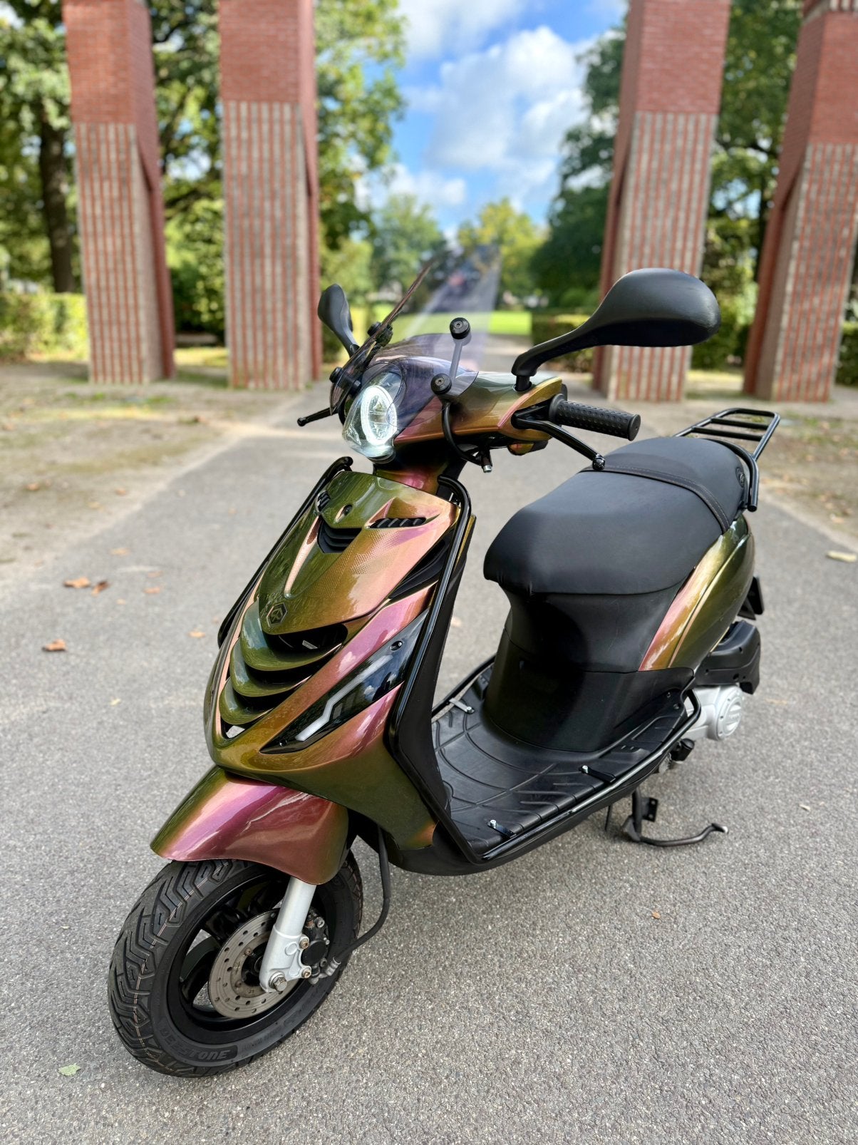 Piaggio Zip Brom Full Options 2021, Ophalen, Gebruikt, Maximaal 45 km/u, Zip