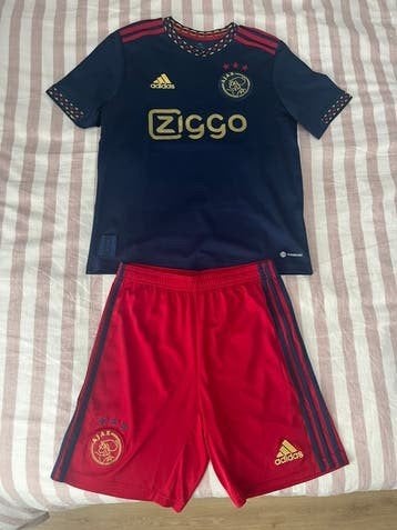 origineel Ajax tenue maat 140, Maat XS of kleiner, Ophalen of Verzenden, Set