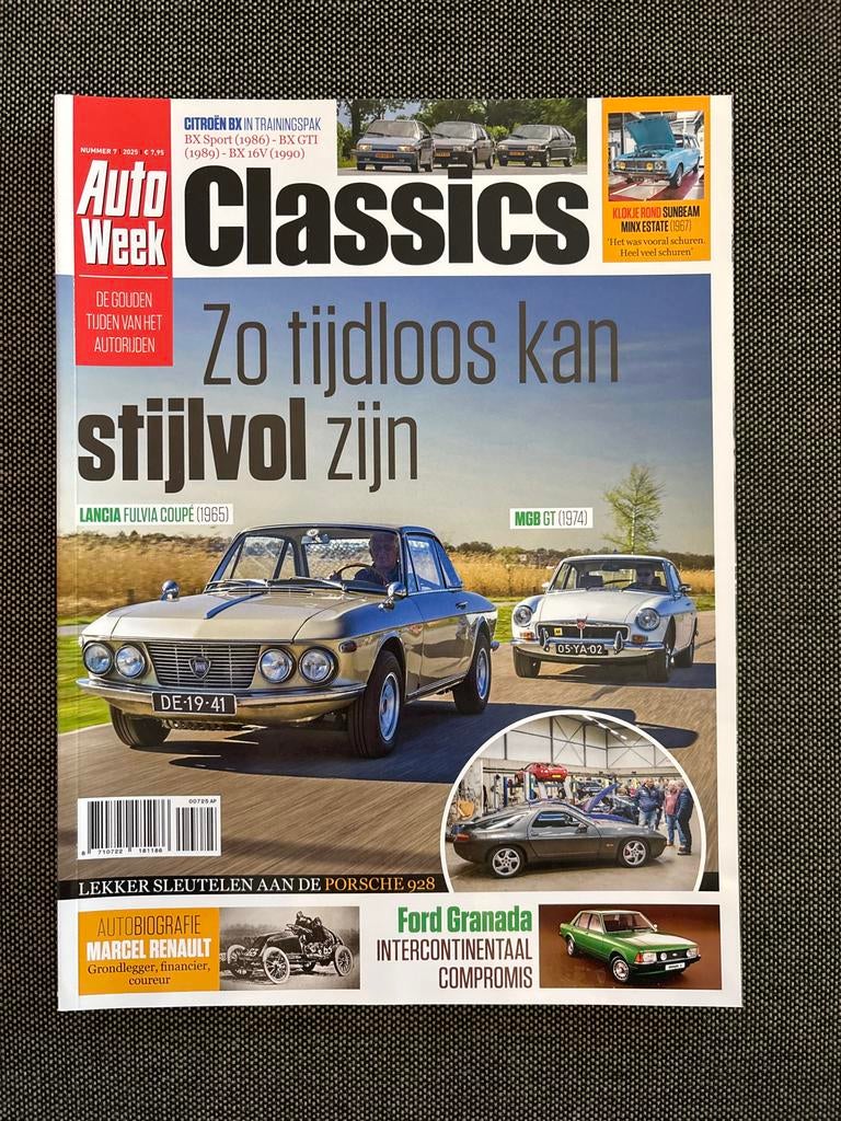 AutoWeek Classics: Tijdloze Stijl en Gouden Tijden, Ophalen of Verzenden, Nieuw, Citroën
