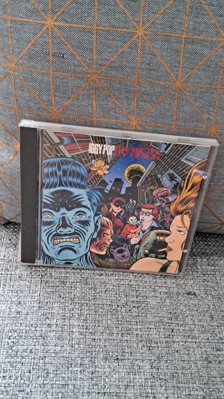 Cd. IGGY POP   ,brick by brick,, Ophalen of Verzenden, Zo goed als nieuw, Poprock