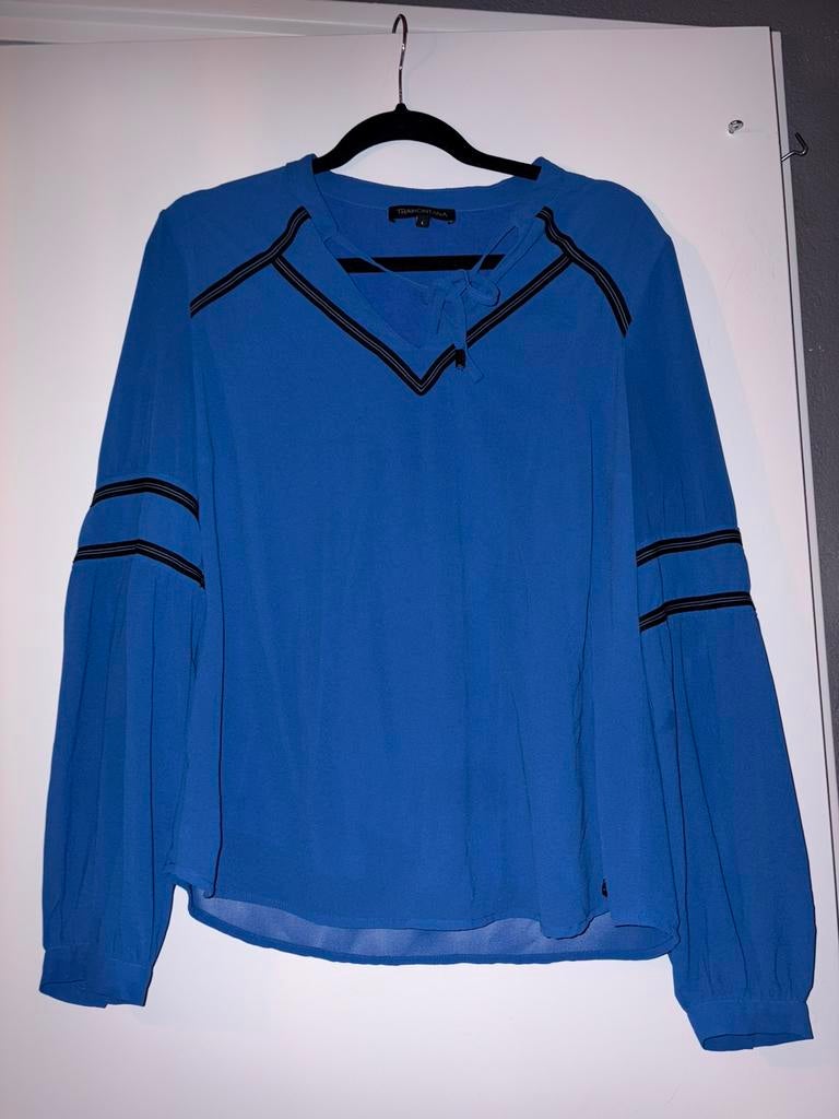 Tramontana blouse maat L kobalt blauw, Ophalen of Verzenden, Gedragen, Maat 42/44 (L), Blauw