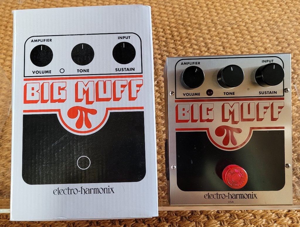 Electro Harmonix	Big Muff Pi, Ophalen, Zo goed als nieuw, Distortion, Overdrive of Fuzz
