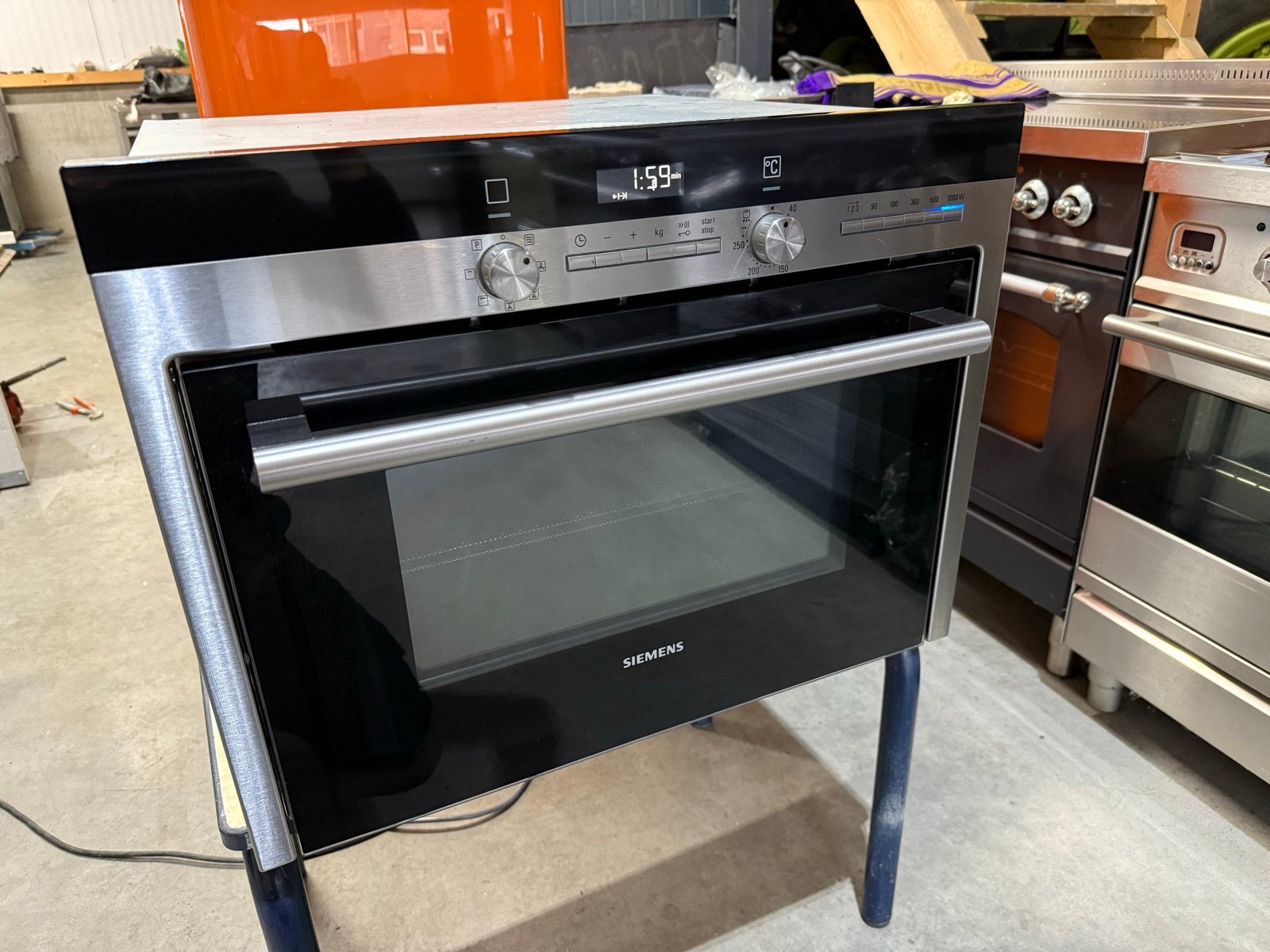 Siemens Inbouw Combi-oven - Zo goed als nieuw, Witgoed en Apparatuur, Ovens, 45 tot 50 cm, Bella, Hete lucht, 60 cm of meer