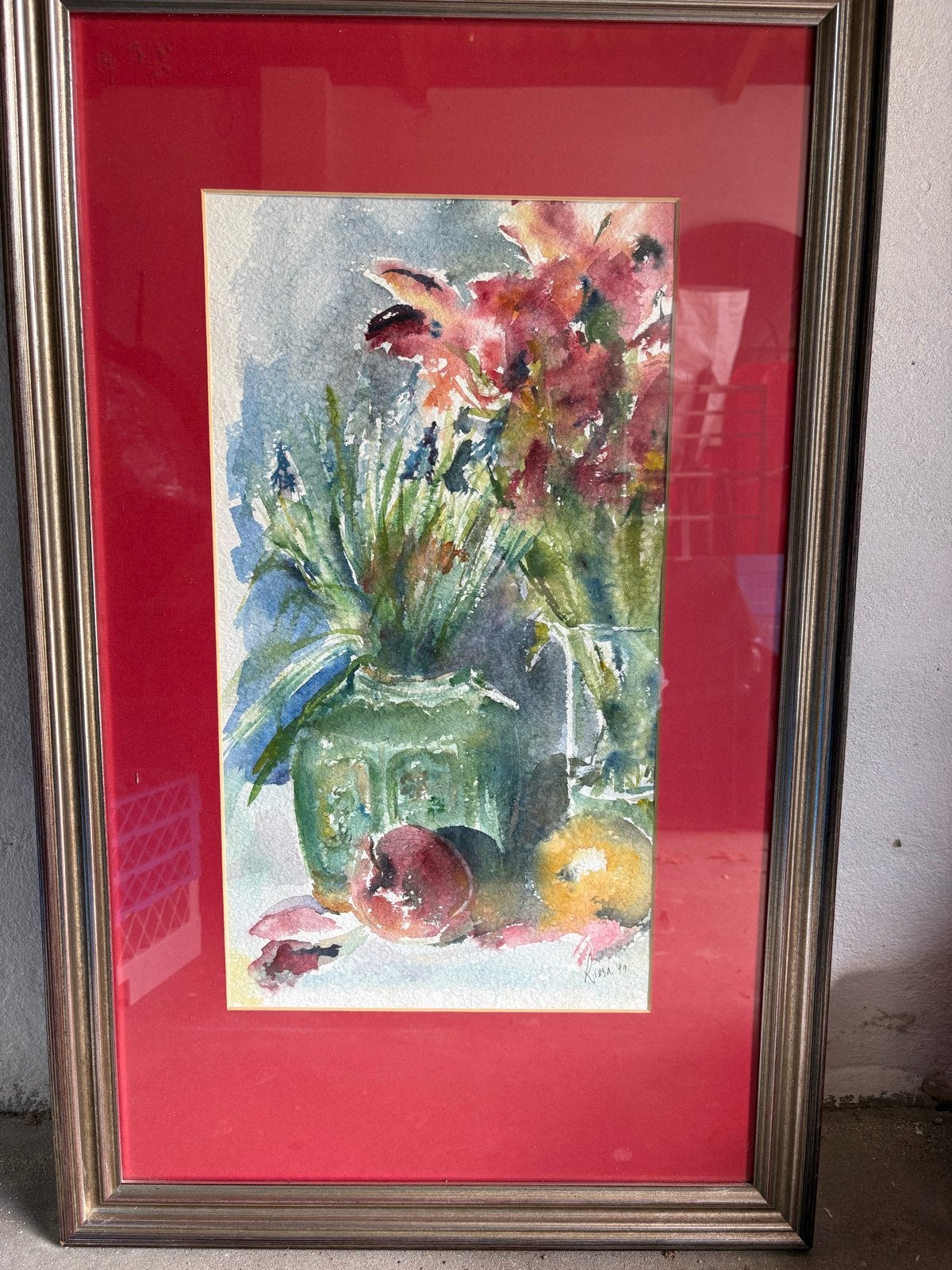 Prachtig waterverf schilderij voor elk interieur, Aquarel, Stilleven, Papier/karton, Ophalen of Verzenden
