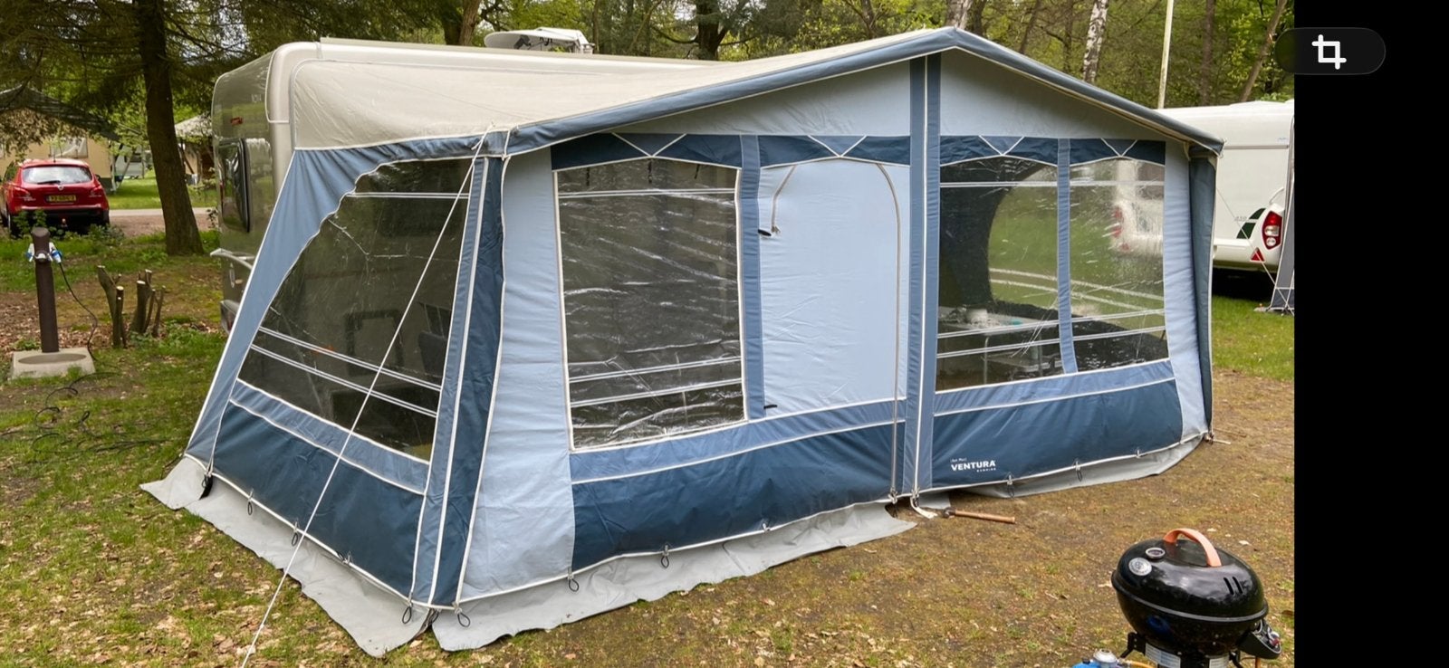 Isabella voortent caravan, Ophalen, Gebruikt, Isabella