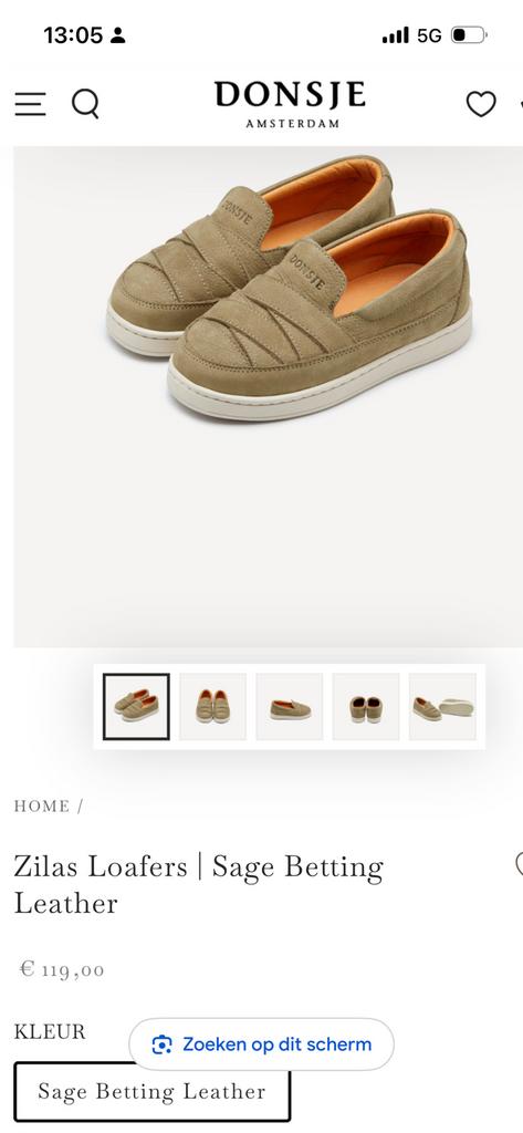 Donsje amsterdam zilas loafers, Ophalen of Verzenden, Zo goed als nieuw, Jongen of Meisje, Laarzen