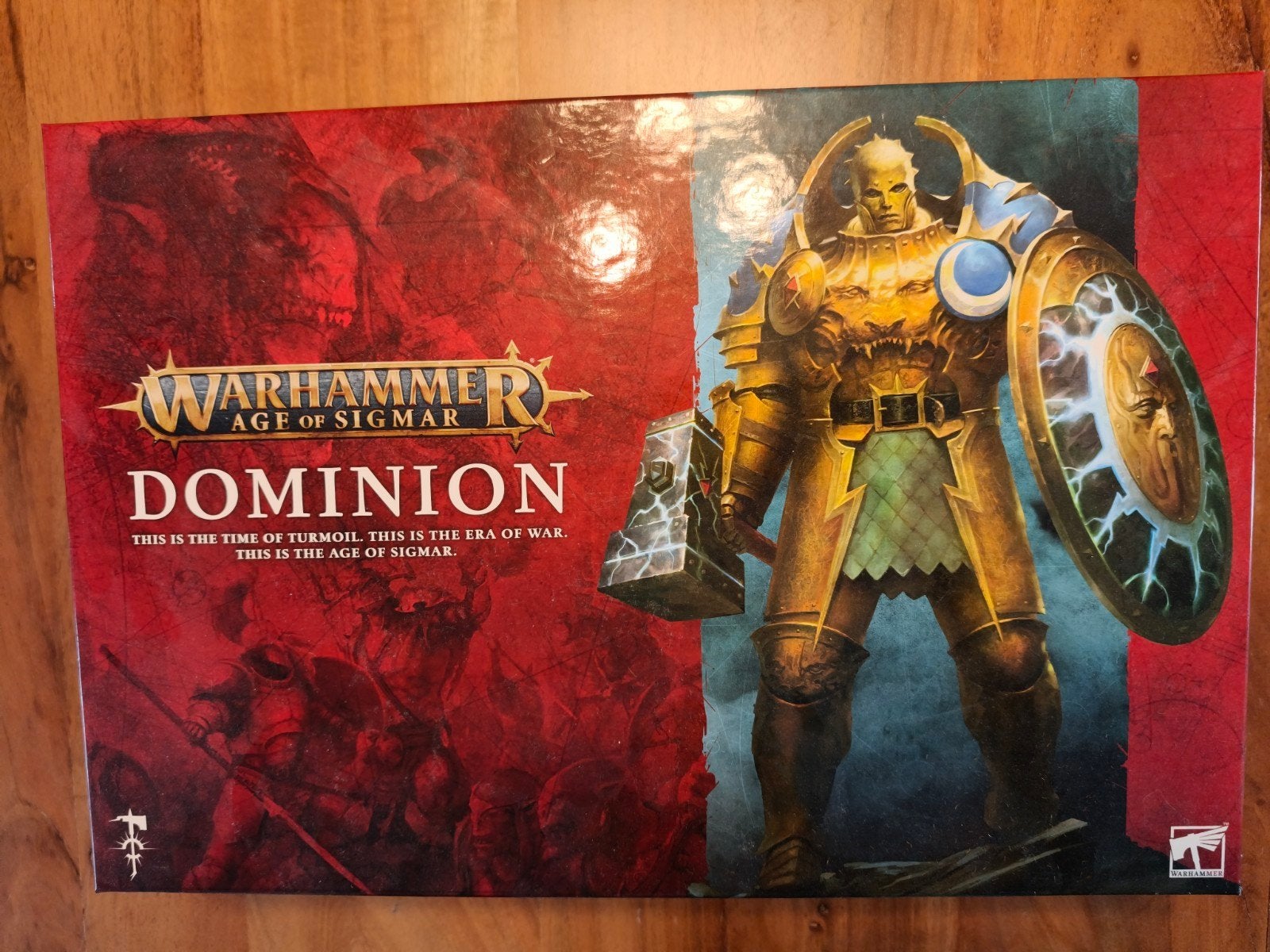 Warhammer dominion age of sigmar compleet met boek kaarten, Figuurtje(s), Warhammer, Ophalen of Verzenden, Zo goed als nieuw