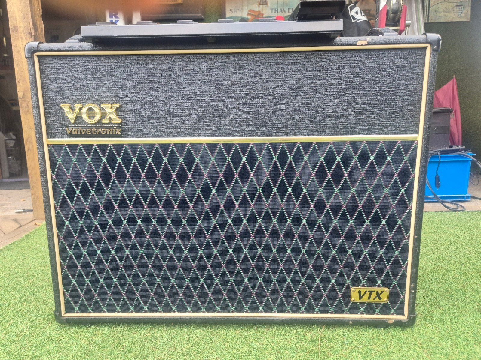 vox AD120VTX BLEU, Ophalen of Verzenden, Gebruikt, Gitaar, 100 watt of meer