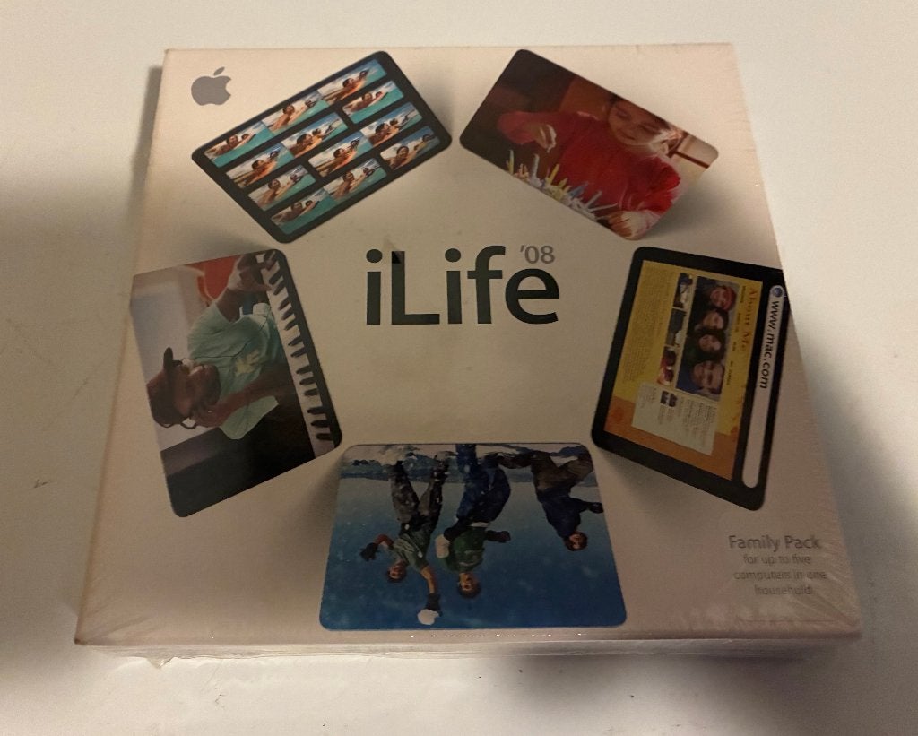 iLife '08 Apple Mac NIEUW IN SEAL Family Pack, Computers en Software, Ontwerp- en Bewerkingssoftware, Nieuw, MacOS, Ophalen of Verzenden