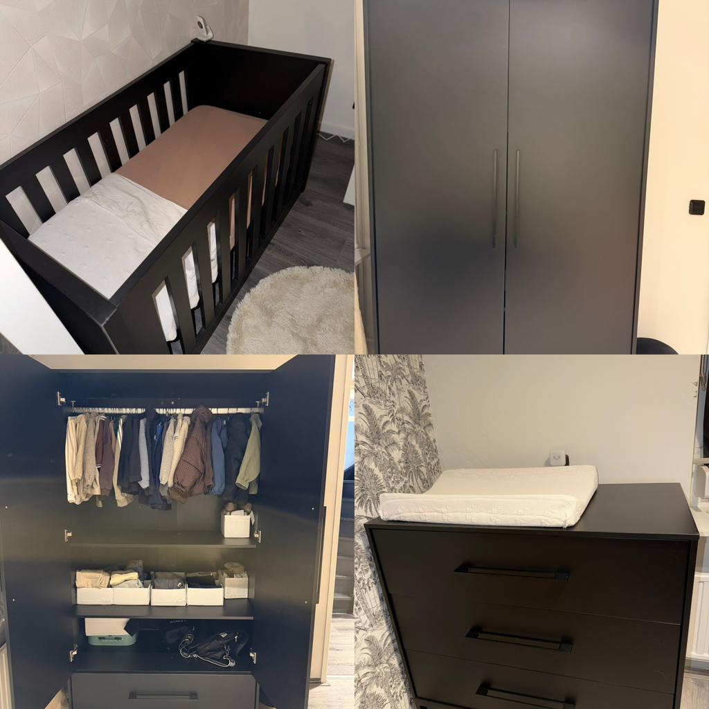Complete babykamer merk interbaby nieuwprijs toen €850, Ophalen, Zo goed als nieuw