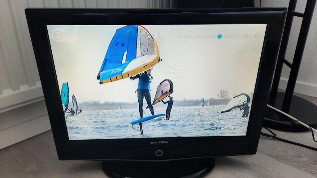 Salora TV 49 cm (19 inch) - Compact en Functioneel, Audio, Tv en Foto, Televisies, Overige merken, Gebruikt, 50 Hz, Ophalen of Verzenden