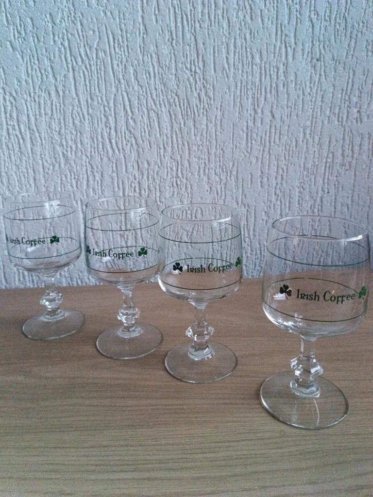 Set van 4 Irish Coffee glazen, Ophalen