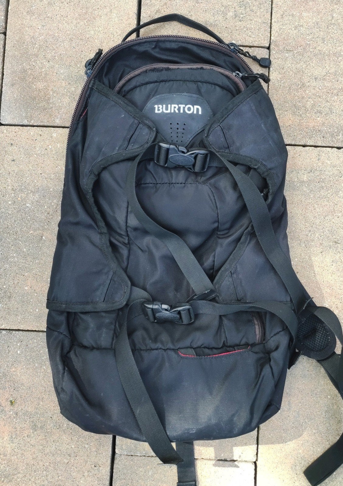 Burton Rugzak Zwart - Snowboard, Gebruikt, 25 tot 40 cm, Ophalen of Verzenden, Overige merken