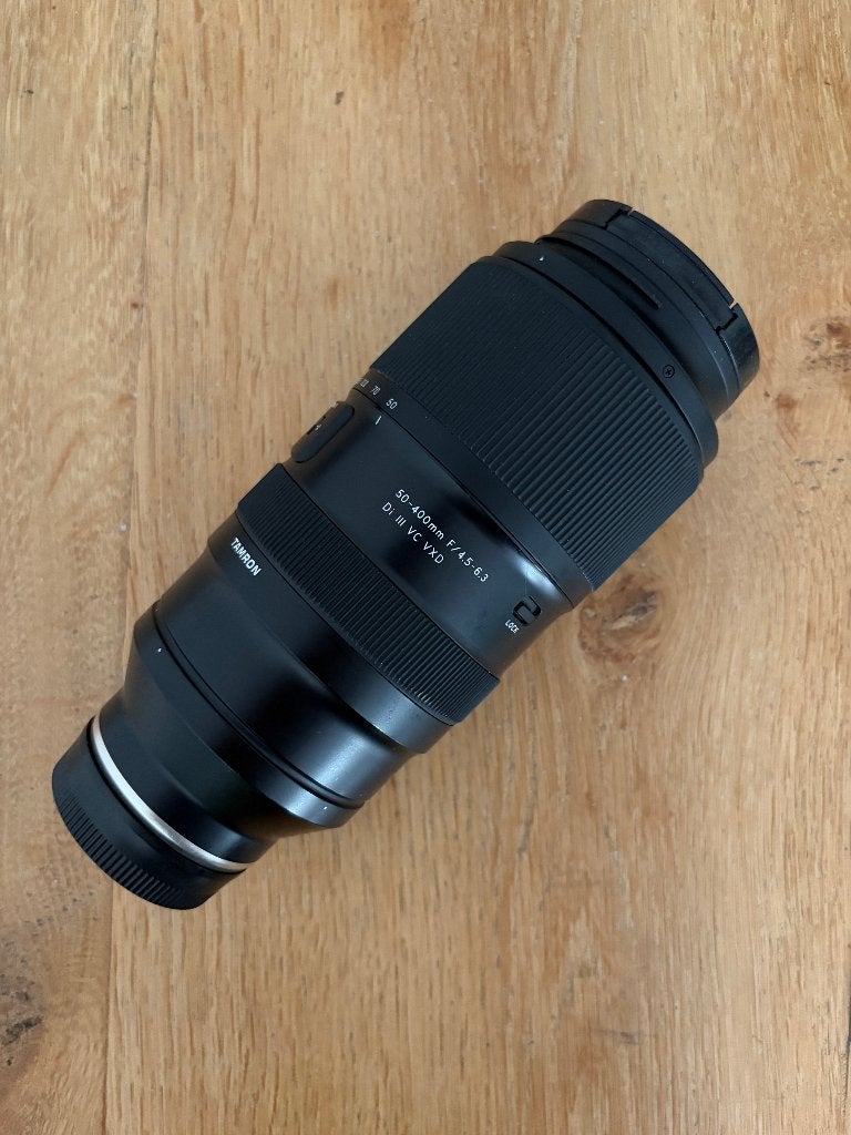 Tamron 50-400mm f/4.5-6.3 Di III VC VXD (Sony E-mount), Audio, Tv en Foto, Fotografie | Lenzen en Objectieven, Ophalen, Telelens