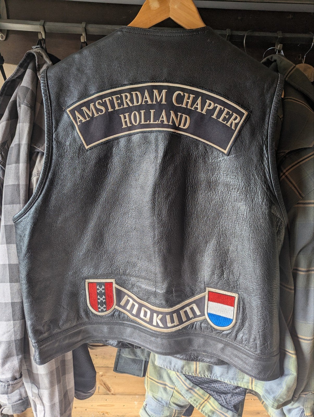 Leer vest, Heren, Jas | leer, Ophalen of Verzenden, No brands