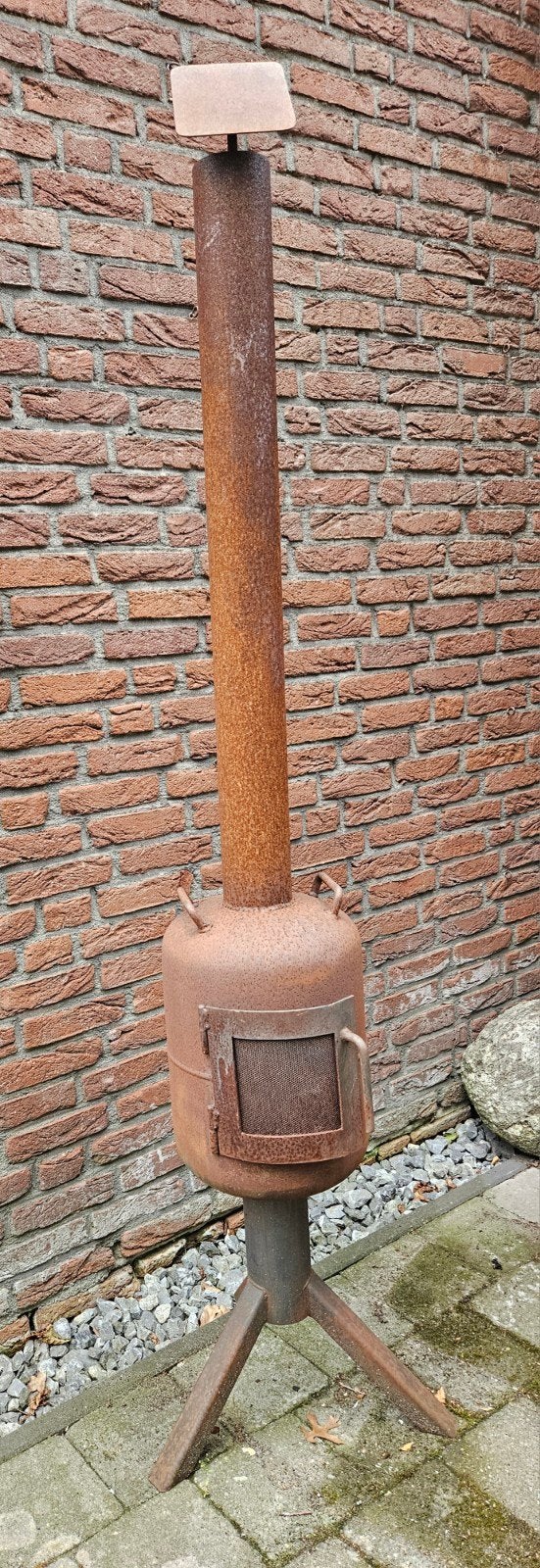 Robuuste Vuurton - Gezellige Warmte voor Buiten, Tuin en Terras, Ophalen