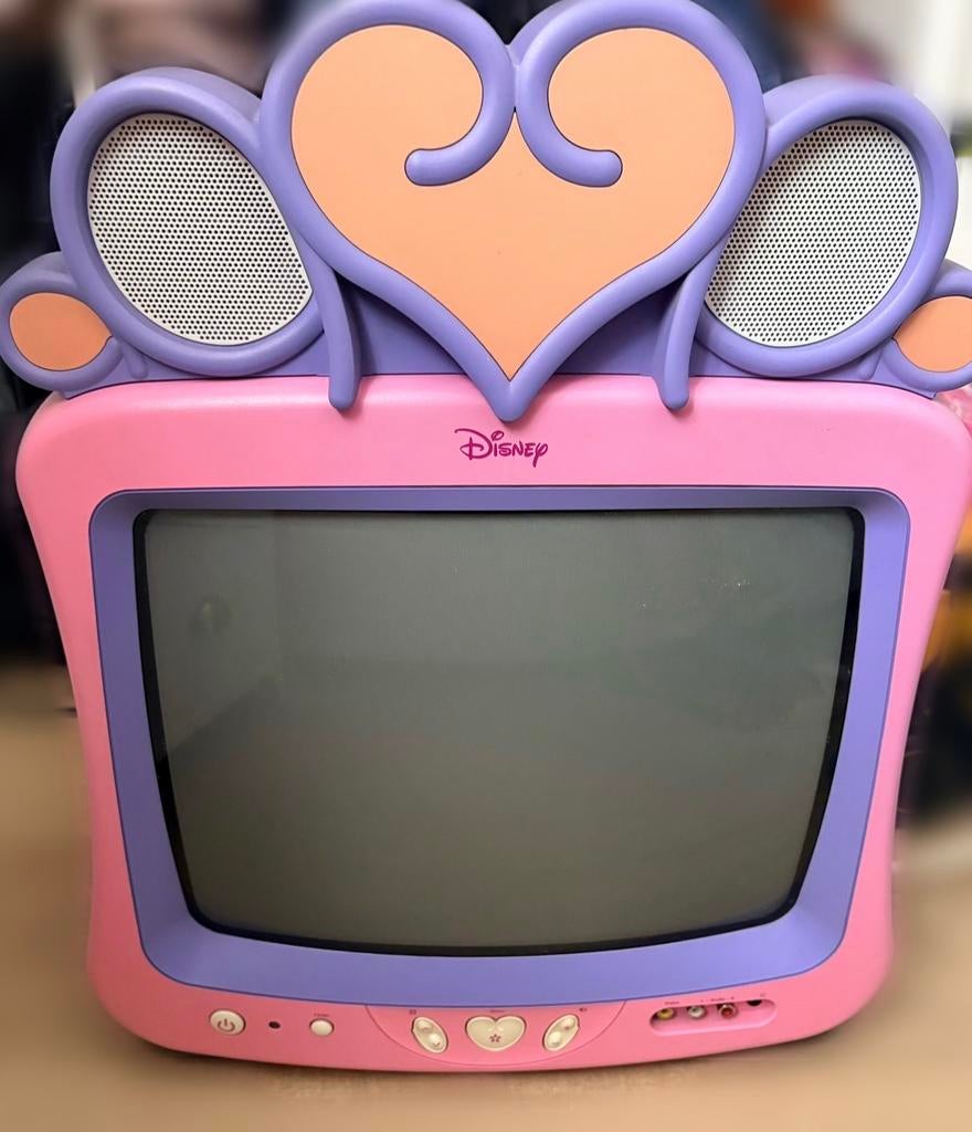 Te koop: Disney Princess CRT TV (Amerikaans model), Ophalen, Gebruikt, Minder dan 40 cm, Overige merken