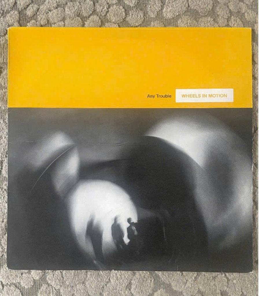 Any Trouble - Wheels In Motion (Stiff Records). EX-, LP, Gebruikt, New wave, Ophalen of Verzenden