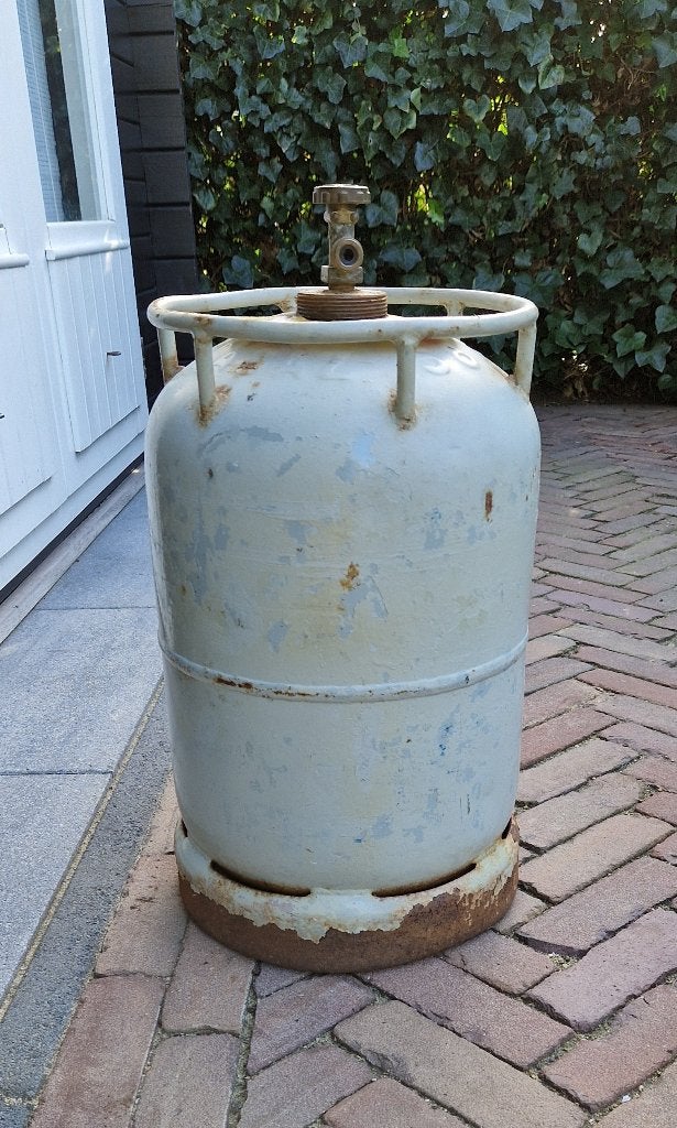 Gasfles 10,5 kg propaan vol, Ophalen, Gebruikt