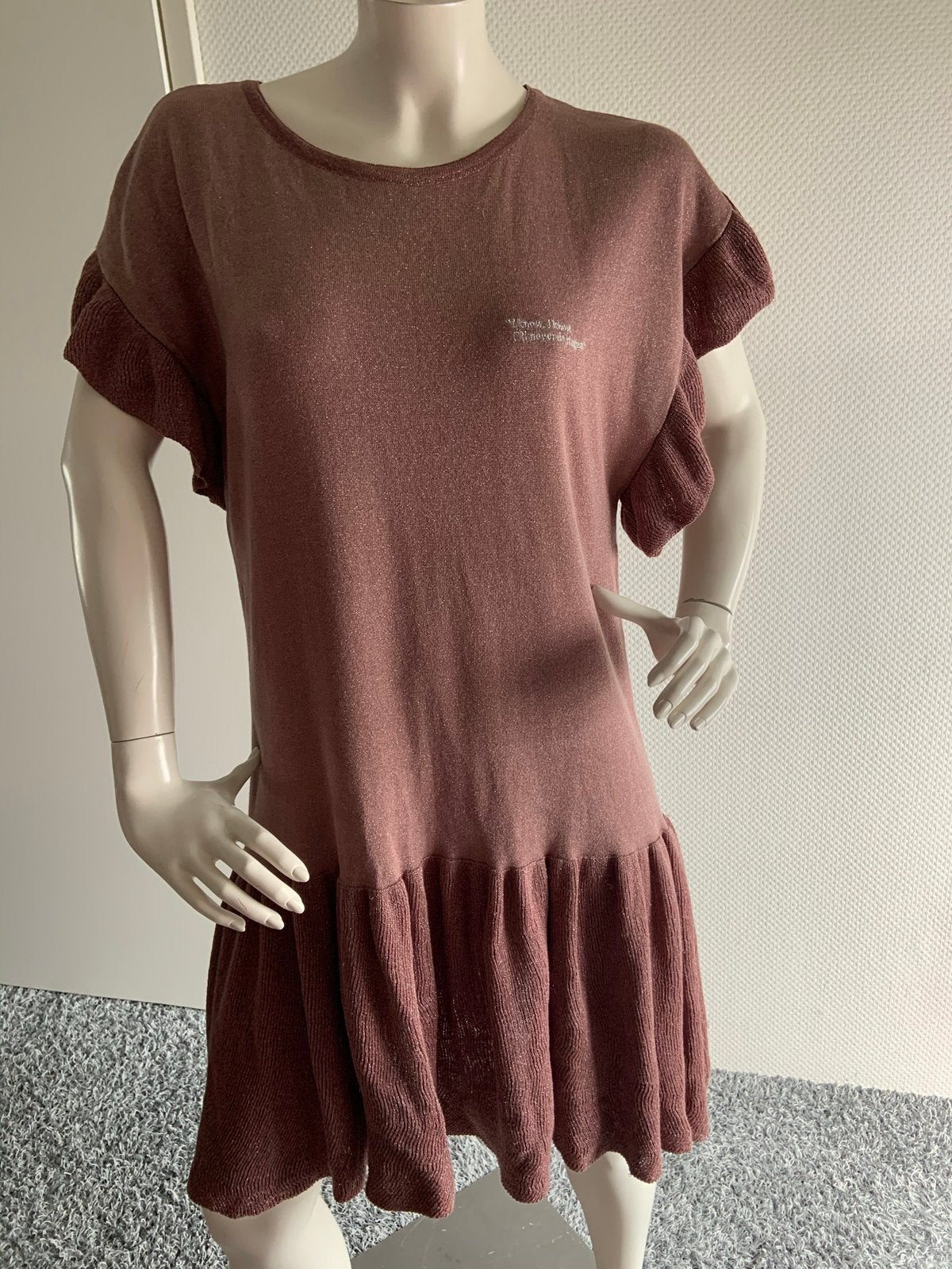 Svnty jurk met lurex maat s, Kleding | Dames, Maat 38/40 (M), ., Ophalen of Verzenden, Zo goed als nieuw