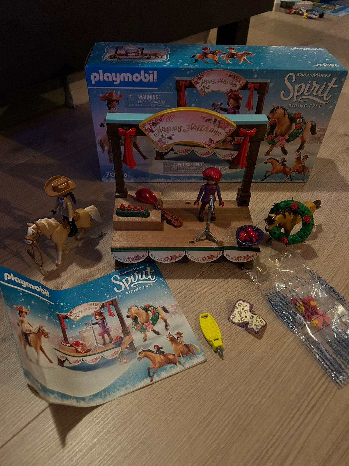 Playmobil kerstmis concert 70396, Ophalen, Complete set, Overige typen, Zo goed als nieuw