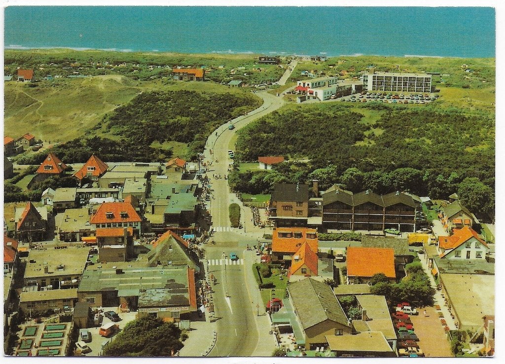 Texel panorama de koog ongelopen ansichtkaart ( b5349 ), Ophalen of Verzenden, 1980 tot heden, Waddeneilanden