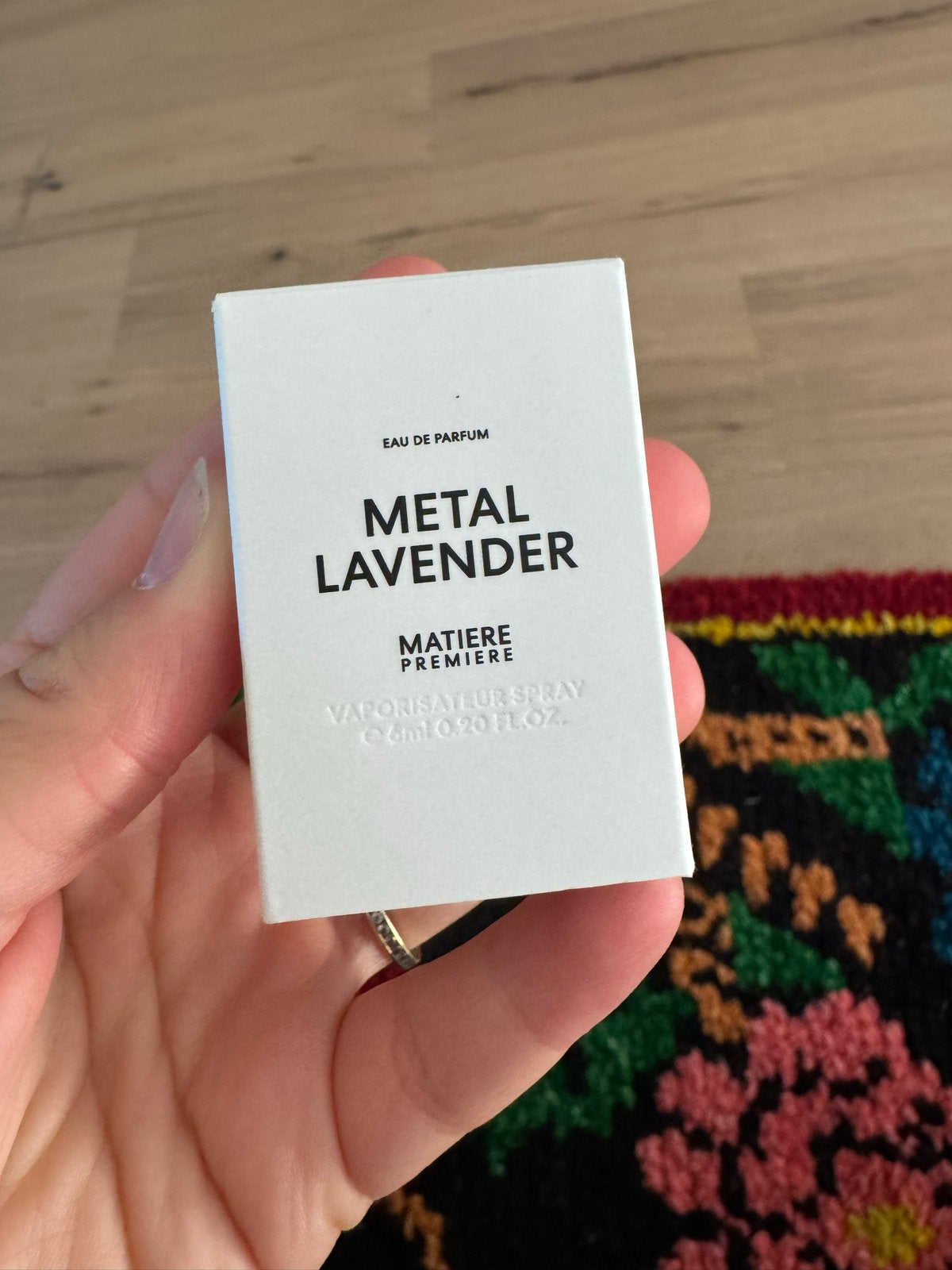 Matiere Premiere Metal Lavender Eau de Parfum 6ml, Ophalen of Verzenden, Nieuw
