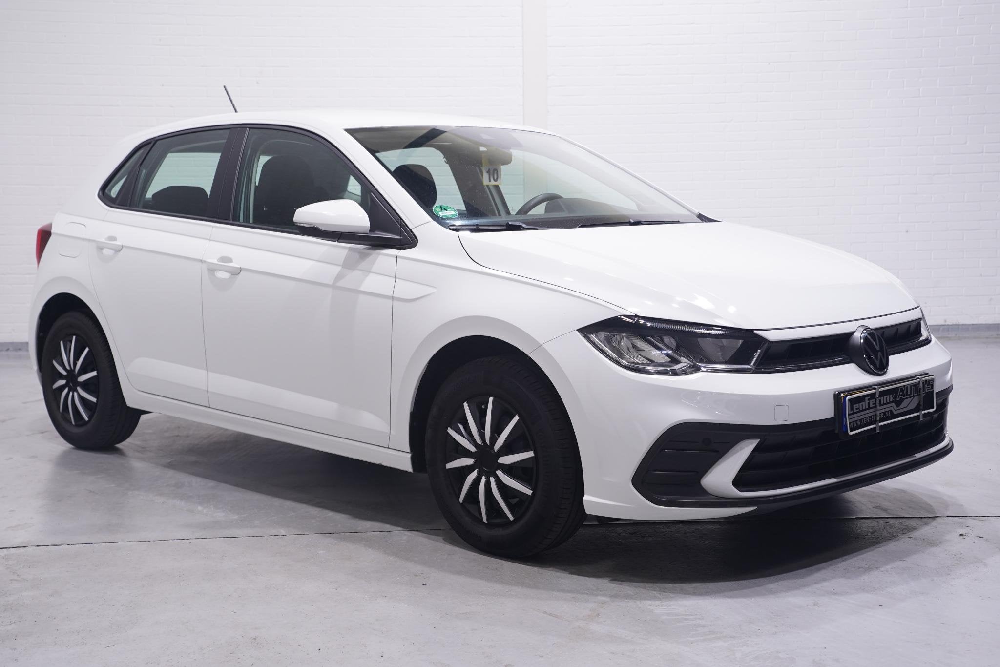 Volkswagen Polo 1.0 MPI Polo Airco Cruise Regensensor Licht, Stof, Gebruikt, Wit, Bedrijf