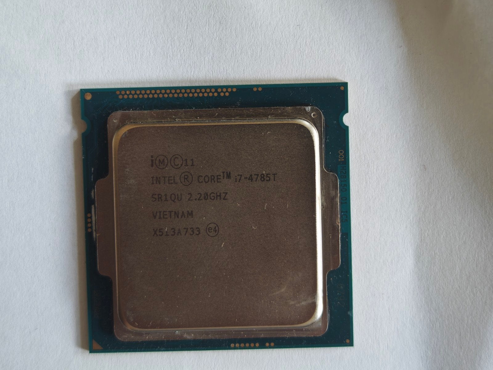 Intel Core i7-4785T LGA 1150 Processor - 2.20GHz Quad-Core, Computers en Software, Processors, 4-core, Ophalen of Verzenden, Zo goed als nieuw