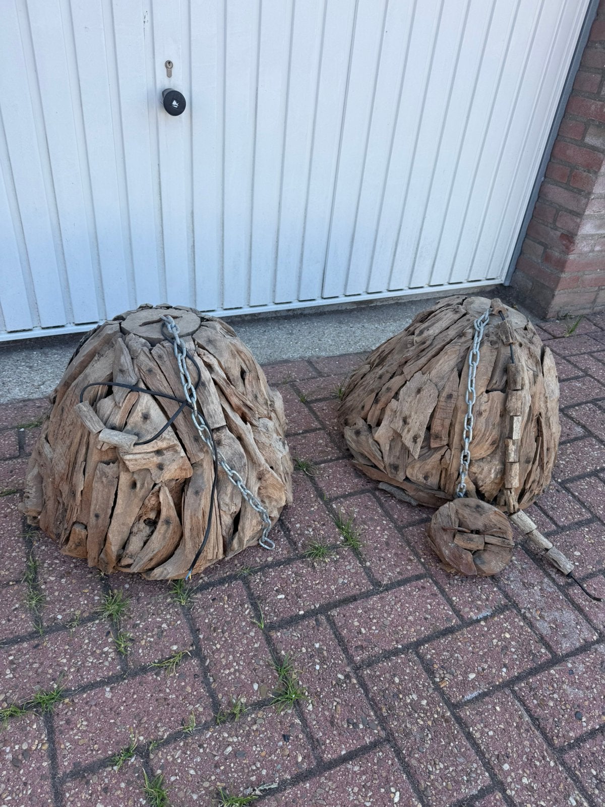 Drijfhouten lampen, Ophalen, Gebruikt, 50 cm, Overige typen