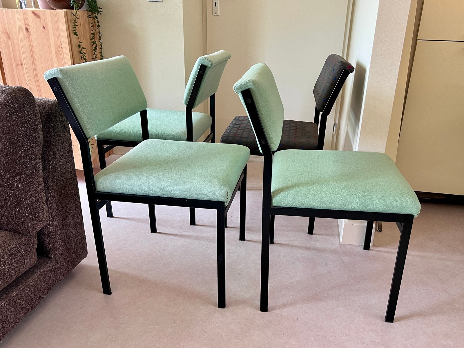 Set van 4 Pastoe SM07 eetkamerstoelen - Cees Braakman, Ophalen