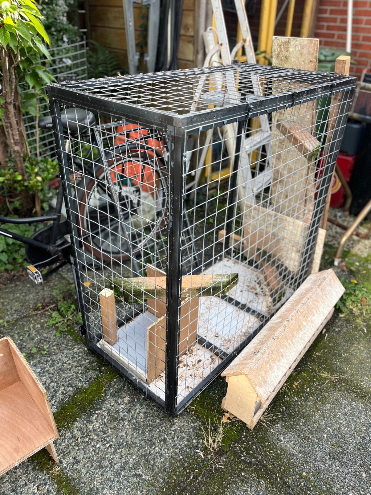 Ren, Dieren en Toebehoren, Ophalen, Gebruikt, Aluminium, Volière