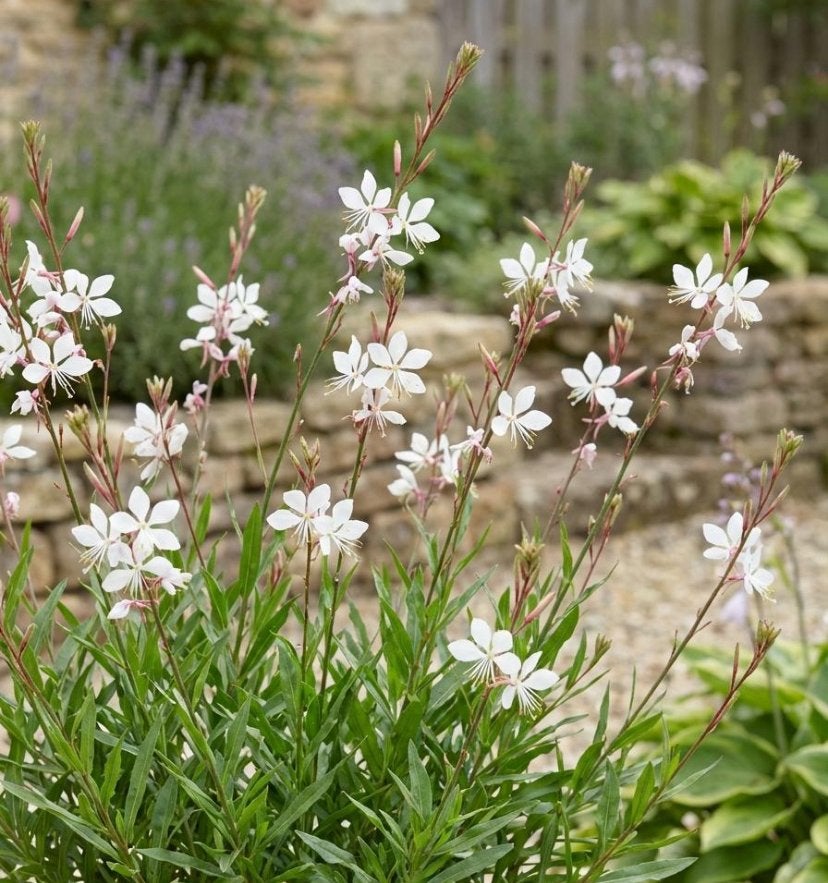 Tuinplanten - Gaura Whirling Butterflies - Chemievrij, Tuin en Terras, Planten | Tuinplanten, Overige soorten, Volle zon, Vaste plant