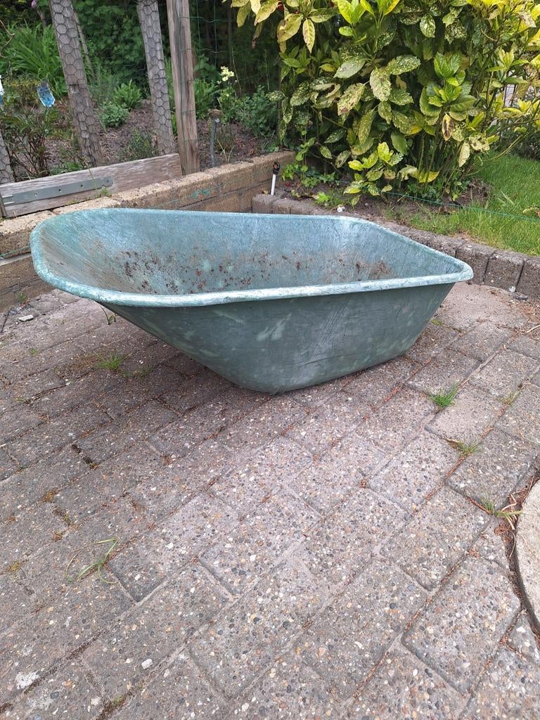 Fort kunstof kruiwagen kuip, Ophalen, Kunststof, Gebruikt, Minder dan 30 cm
