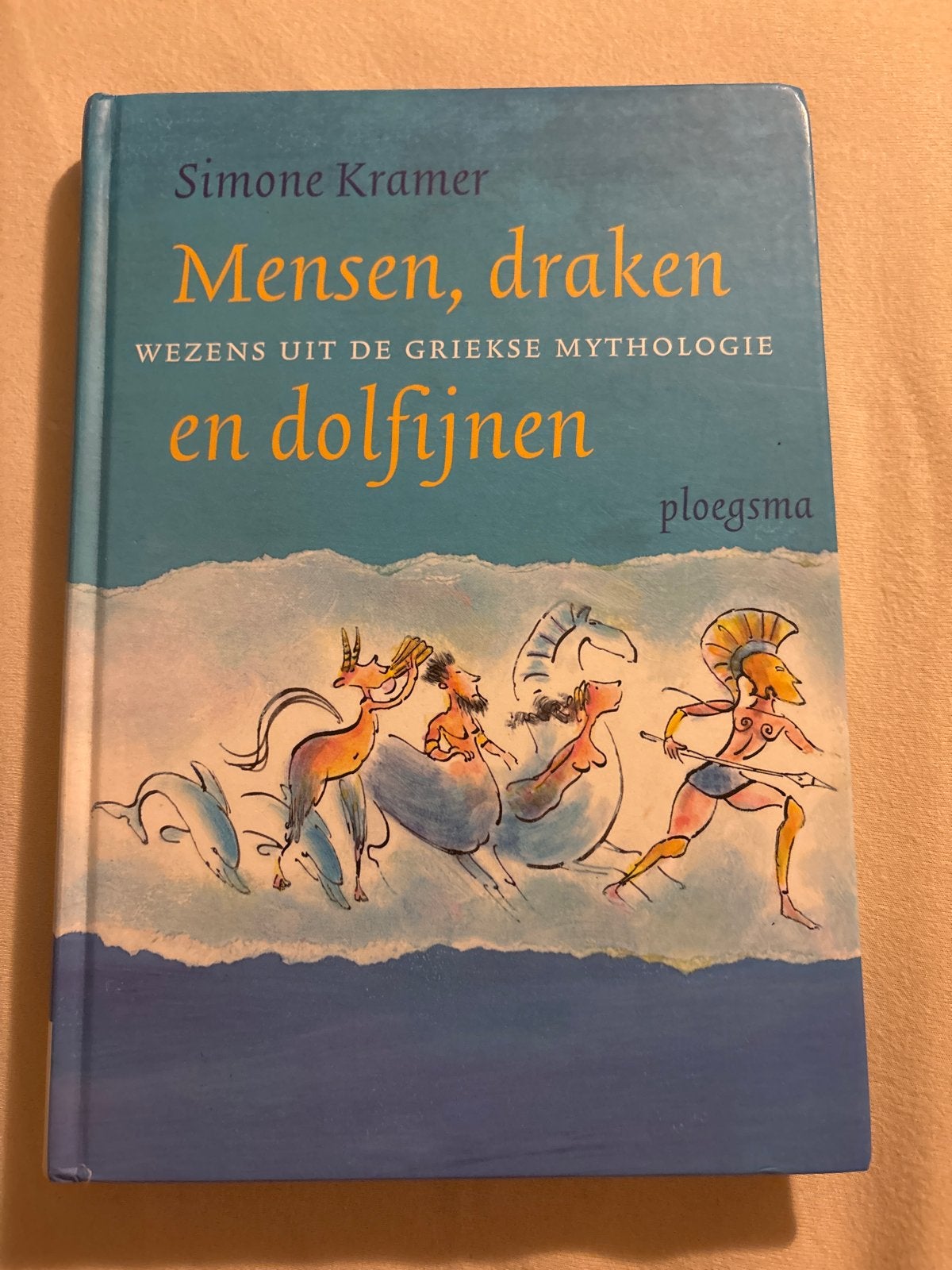 Mensen, draken en dolfijnen - Griekse mythologie, Ophalen of Verzenden, Zo goed als nieuw, Non-fictie