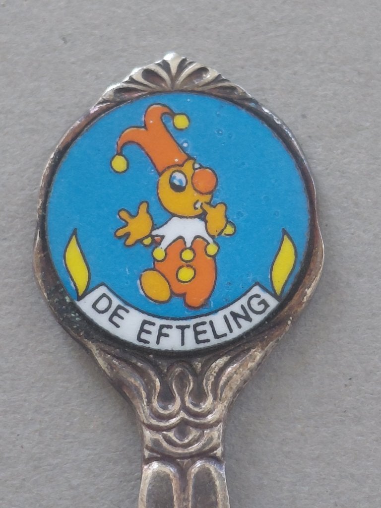Theelepel Efteling verzilverd., Verzenden, Zo goed als nieuw, Gebruiksvoorwerp