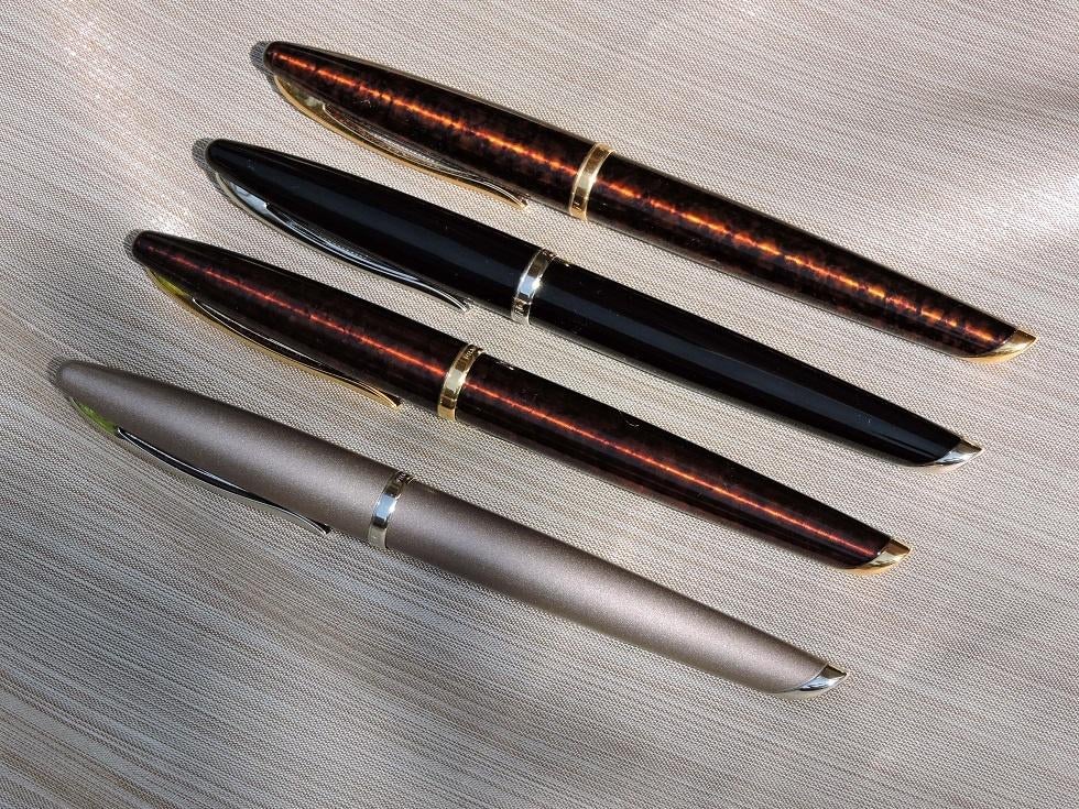 Fraaie Waterman Carène vulpen, balpen, potlood, rollerball, Pennenset, Met doosje, Ophalen of Verzenden, Zo goed als nieuw