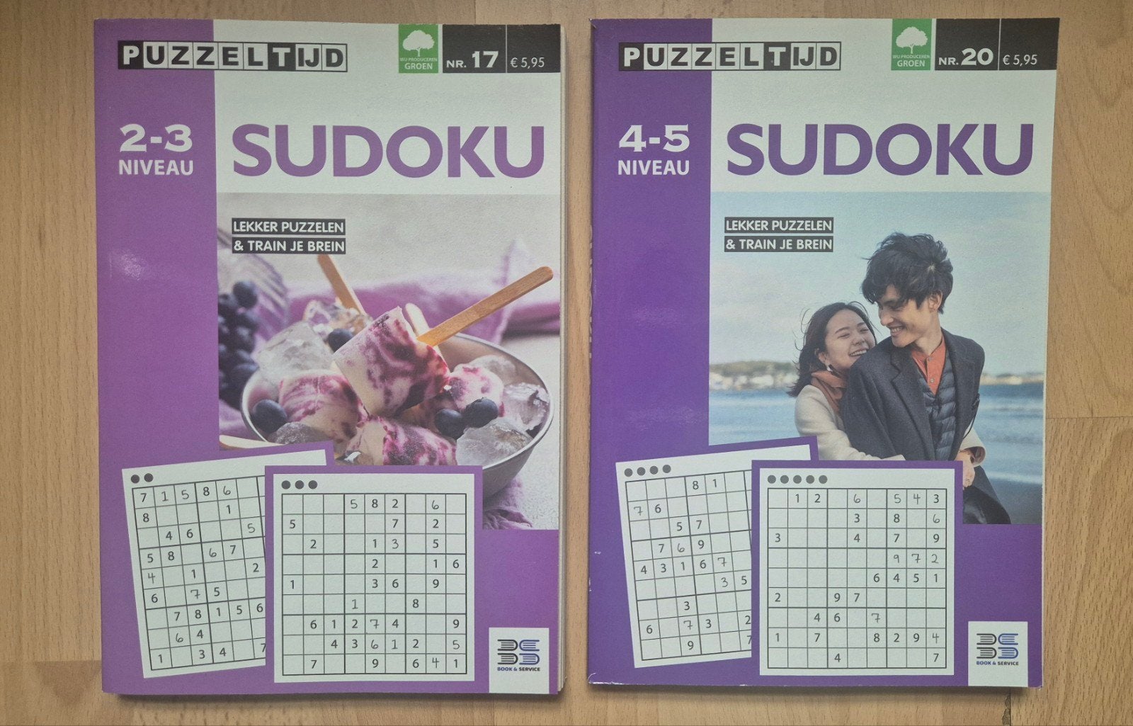 Twee nieuwe Sudoku puzzelboeken te koop, Hobby en Vrije tijd, Denksport en Puzzels, Ophalen of Verzenden, Minder dan 500 stukjes