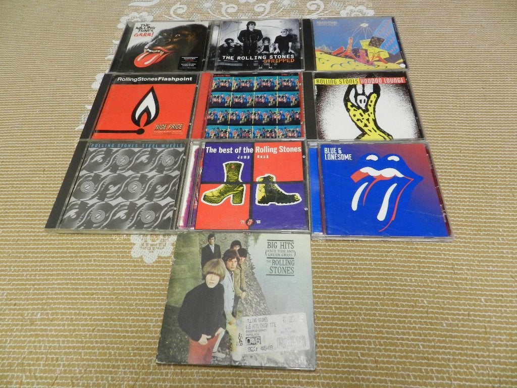 THE ROLLING STONES CD'S, Cd's en Dvd's, Ophalen of Verzenden, Zo goed als nieuw, Poprock